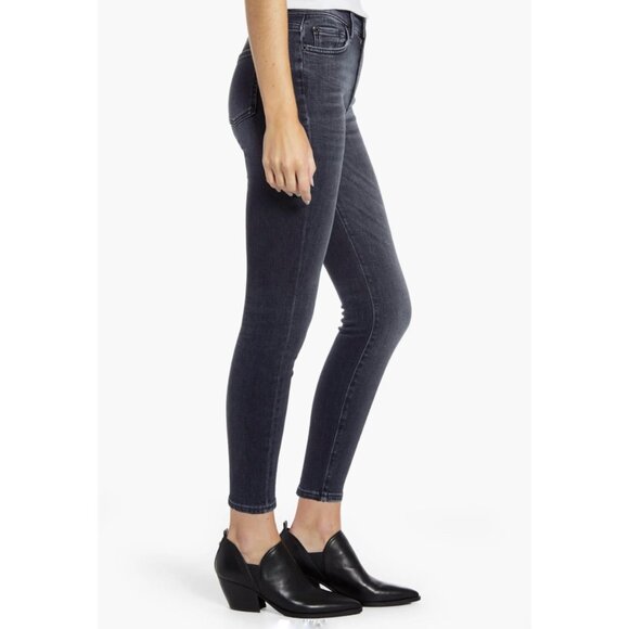 7 For All Mankind High Waist Ankle Skinny Jean - Picture 6 of 8